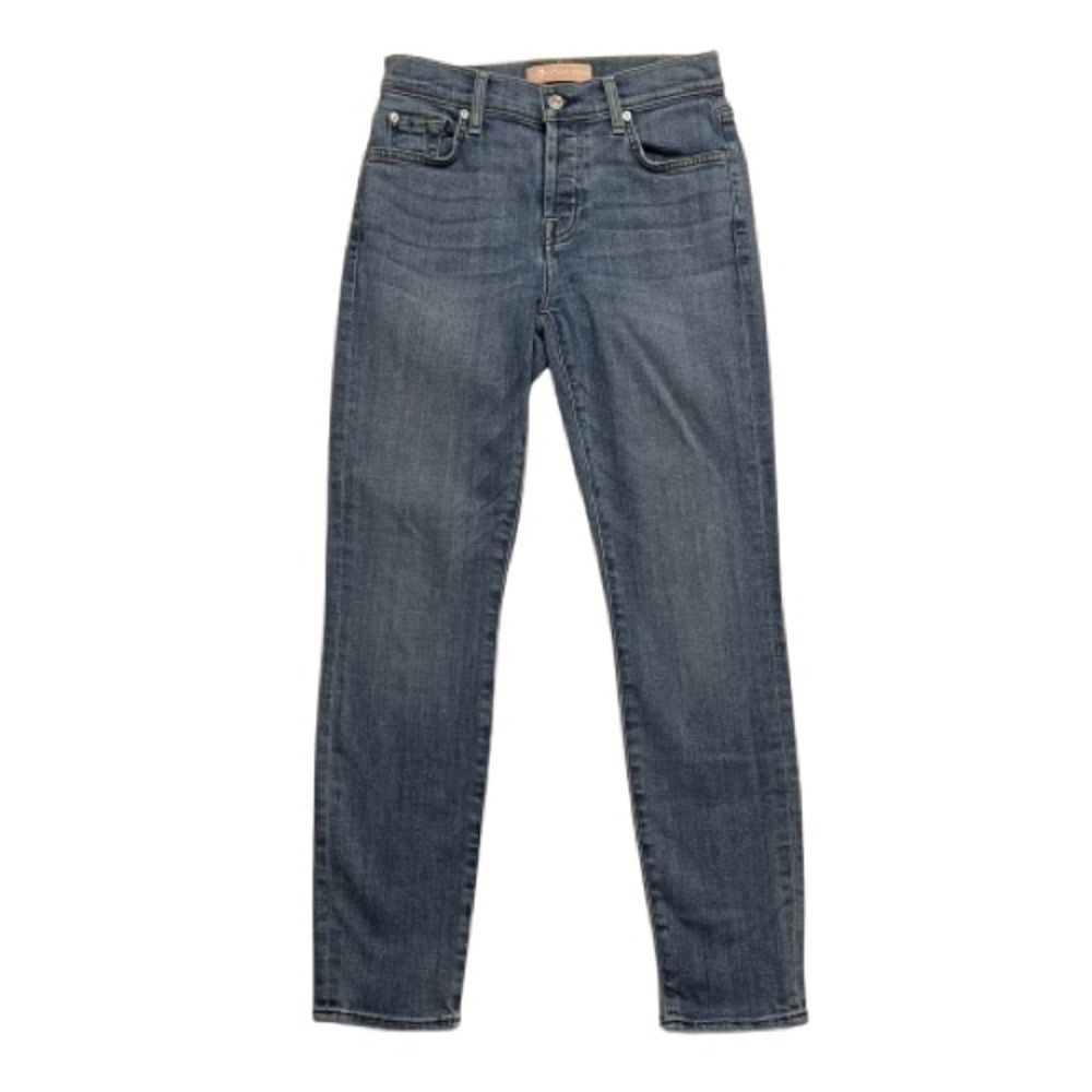 7 FOR ALL MANKIND VINTAGE LUXE JOSEPHINA Button Fly Light Wash